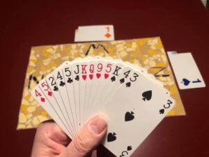 Spanning in 2e zitting van de 2e ronde