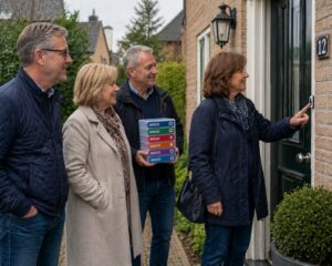 Eerste huis aan huis drive groot succes!